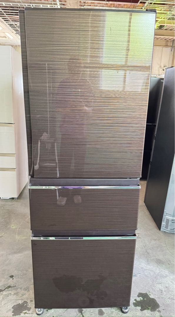 （ajim様）大阪送料無料★3か月保★冷蔵庫★MR-CX33F-BR★SR-74