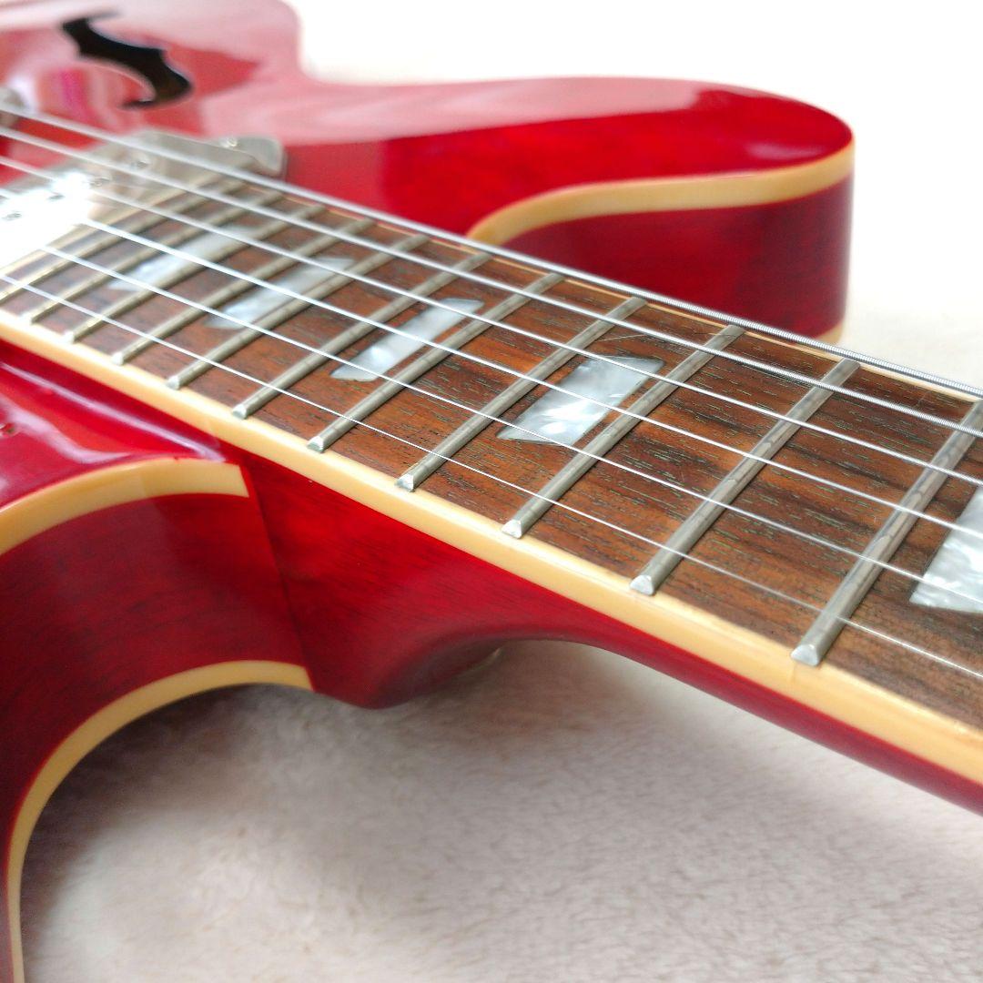 【か】エピフォン　カジノ　チェリー　　セミアコースティックギター　美品