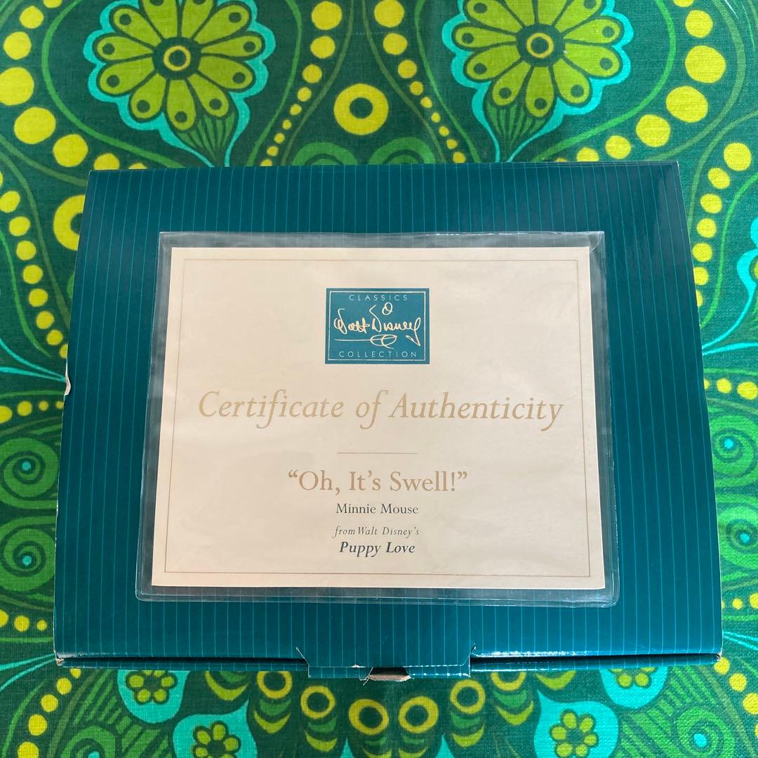 ☆WDCC☆ウォルト・ディズニー☆クラシックシリーズ☆パピーラブ☆ミニーマウス