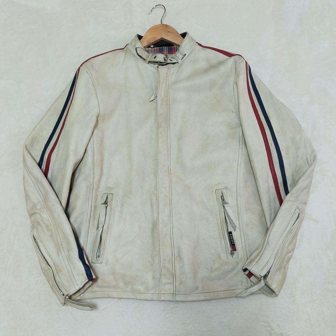 SCHOTT　L　クラッシックレーサーシングルライダースジャケット