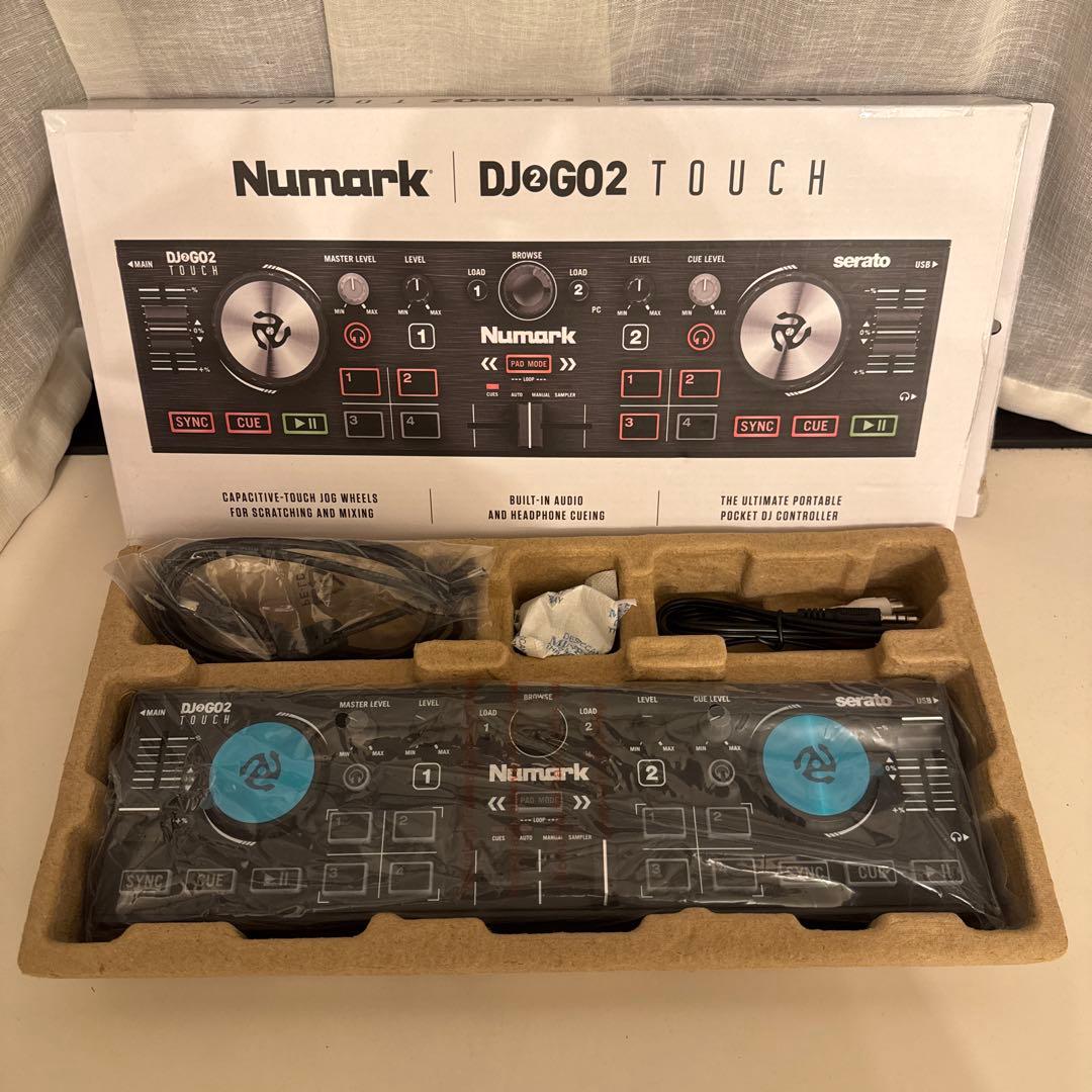 Numark DJ2GO2 Touch ポータブルDJコントローラー