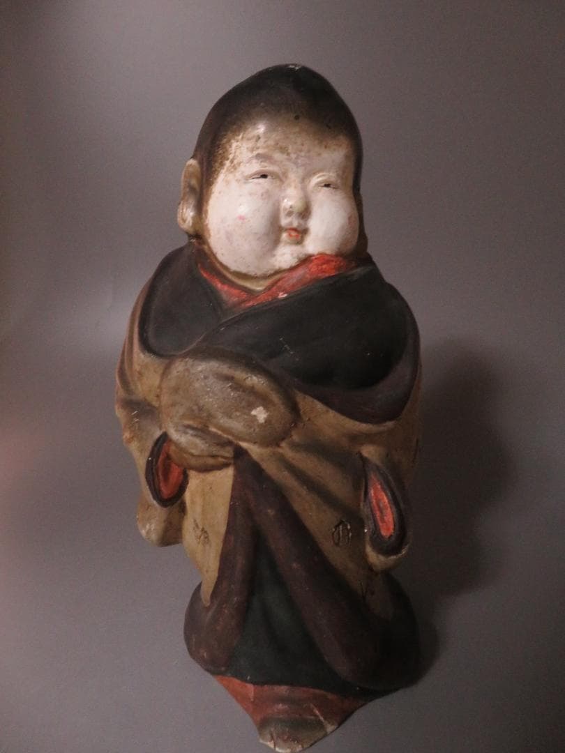 ◆374◆希少品 珍品 古い土人形 明治 歴史 資料 郷土 伝統工芸 民芸品