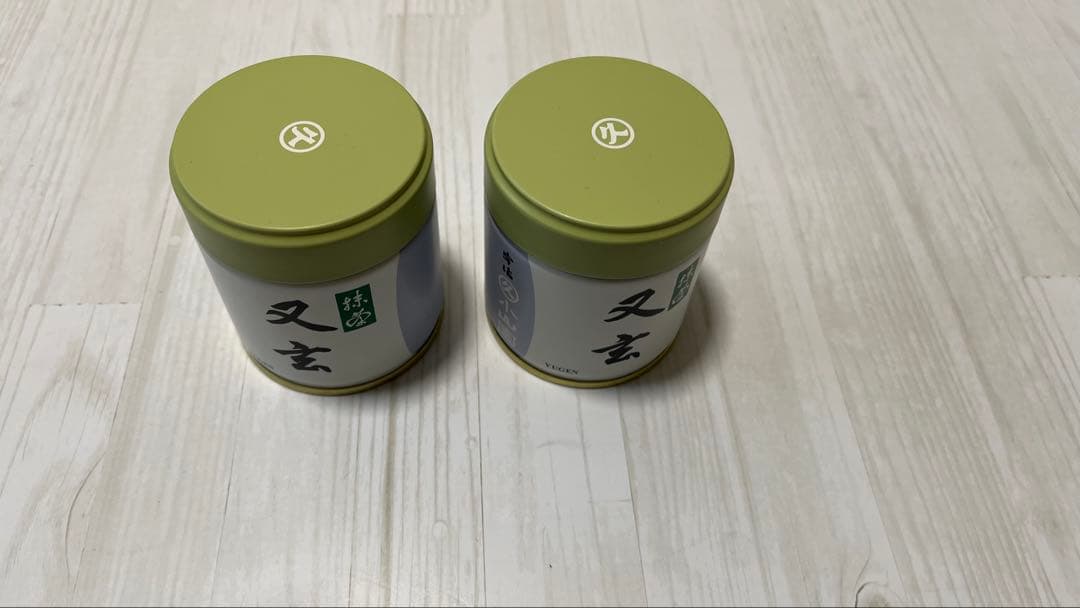 丸久小山園 又玄 抹茶 40g缶2個