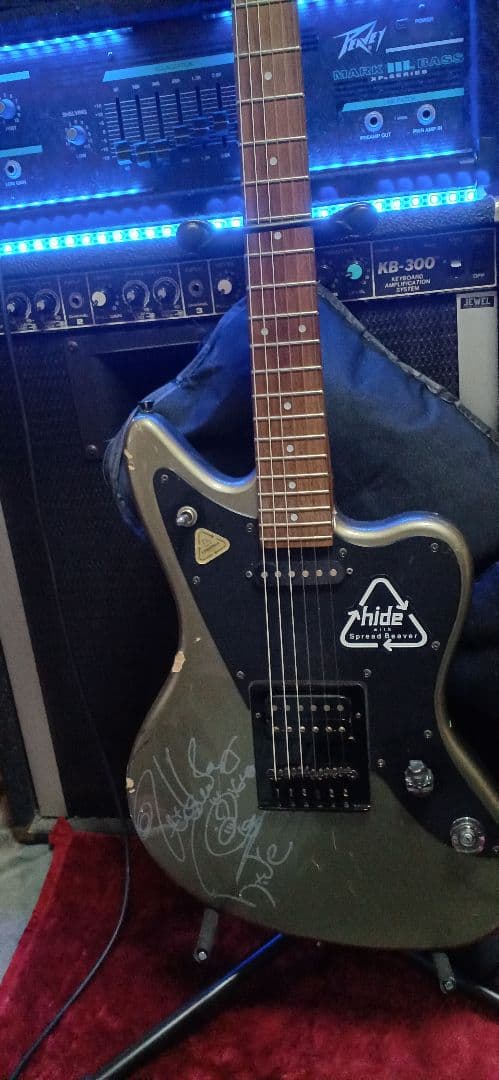 ☆hide　サインステッカー入りジャガー☆