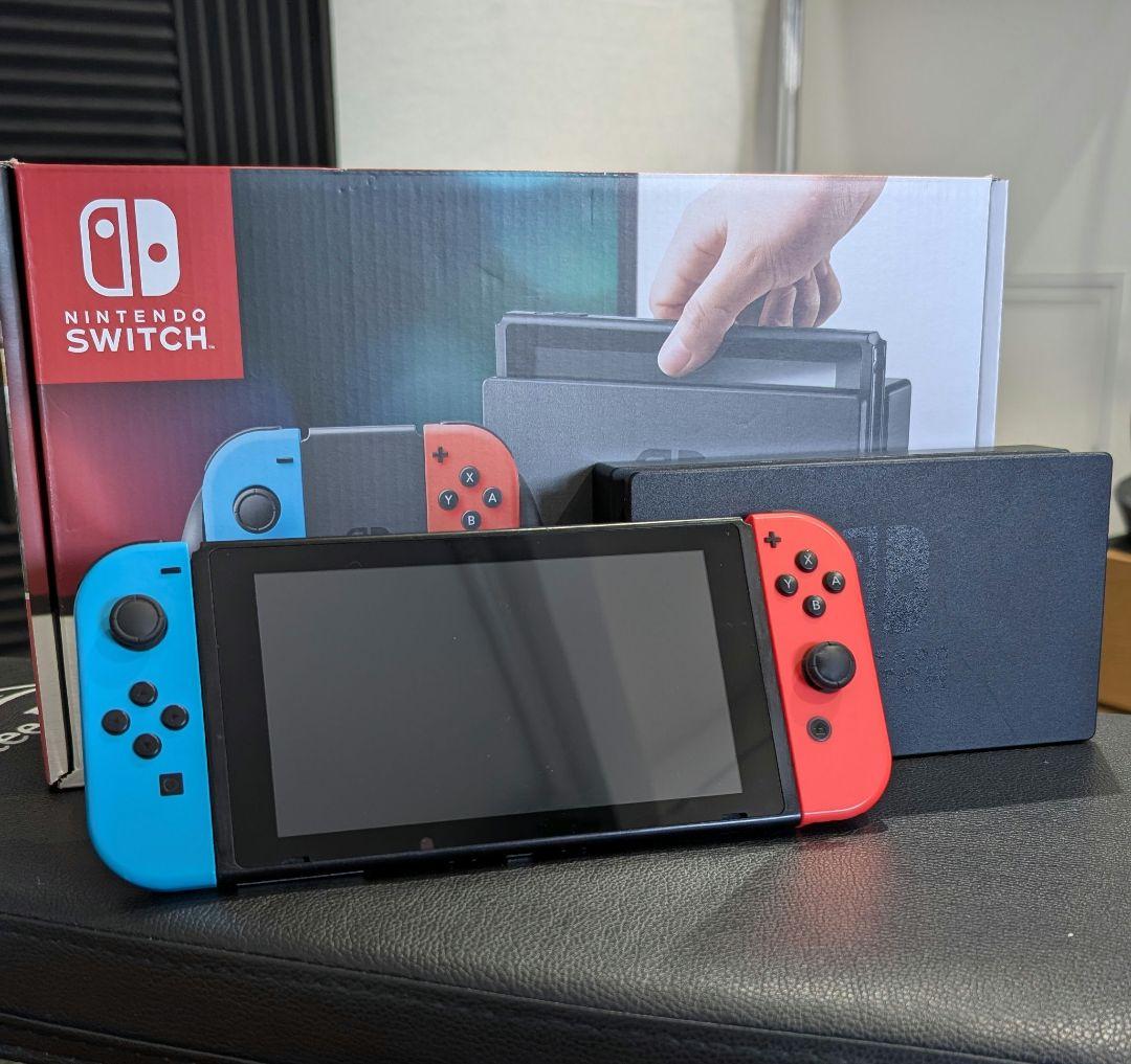 Nintendo Switch ネオンブルーとネオンレッド本体 + EXTRA