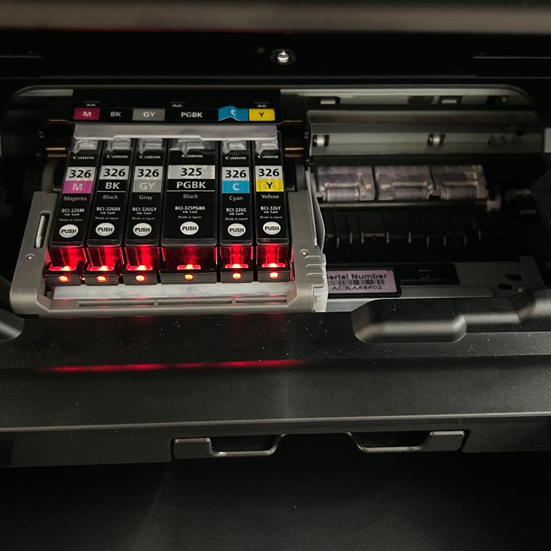 Canon PIXUS MG6230 純正インク6色付／動作確認済／付属品あり