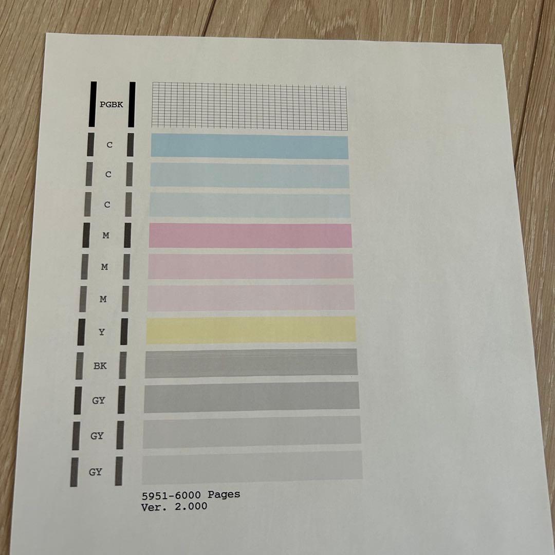 Canon PIXUS MG6230 純正インク6色付／動作確認済／付属品あり