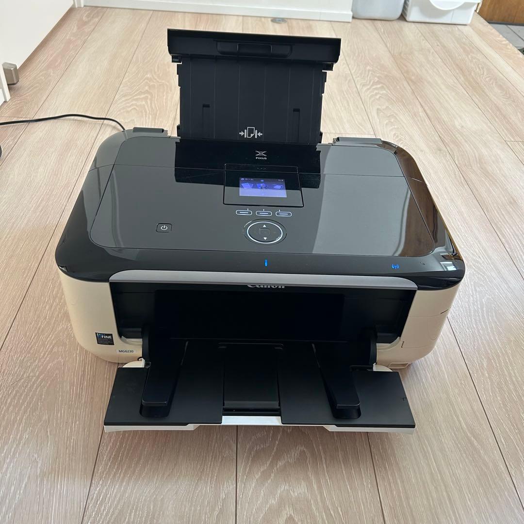 Canon PIXUS MG6230 純正インク6色付／動作確認済／付属品あり