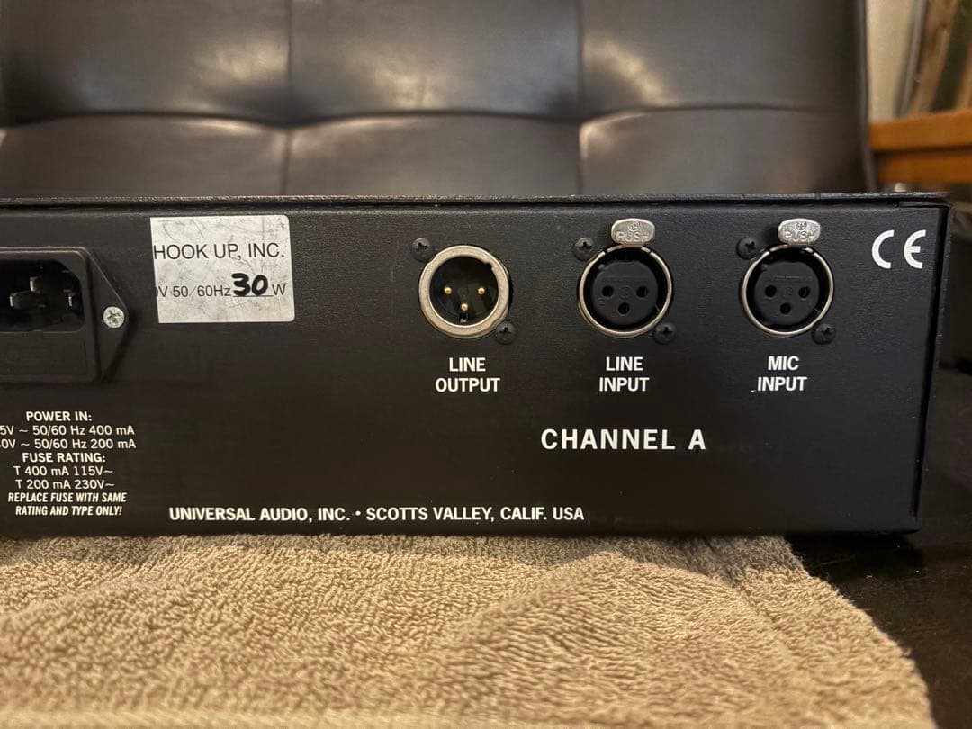 Universal Audio 2-610S 真空管マイクプリアンプ