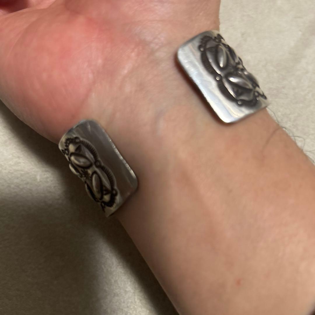 インディアンジュエリー　ターコイズ　ハーマンスミス　バングル