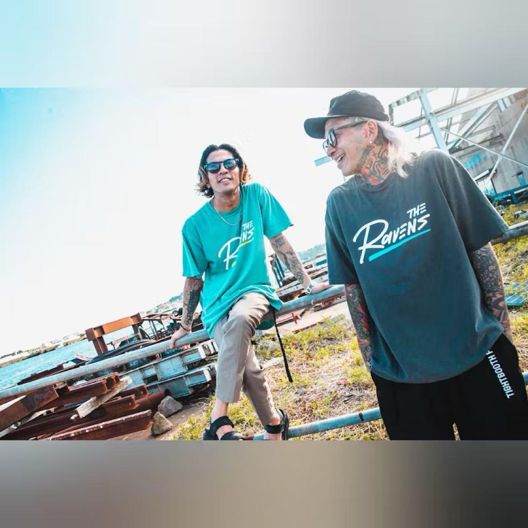 the ravens ロゴTシャツ kj着
