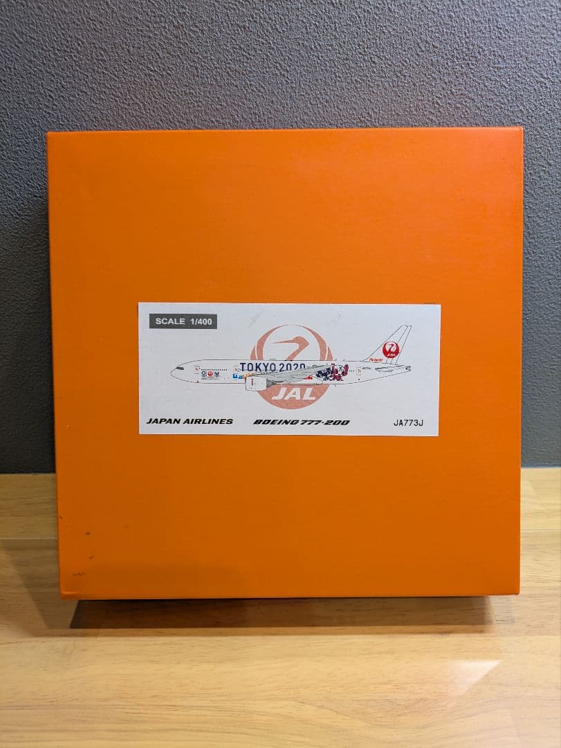 【新品】JAL B777-200 TOKYO 2020 1/400 JA773J