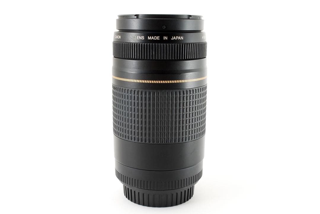 人気の望遠レンズ☆フード付き☆キヤノン Canon EF75-300㎜