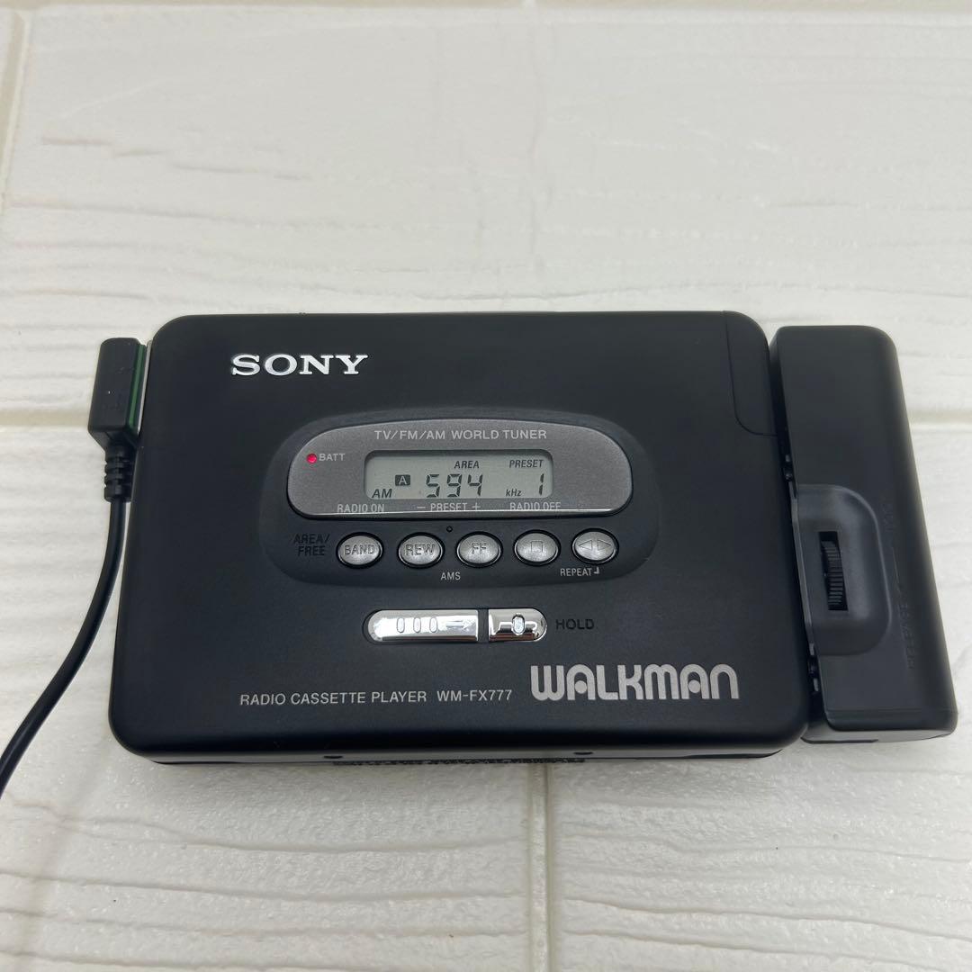 【稼働品】SONY ウォークマン WM-FX777 一部動作未確認