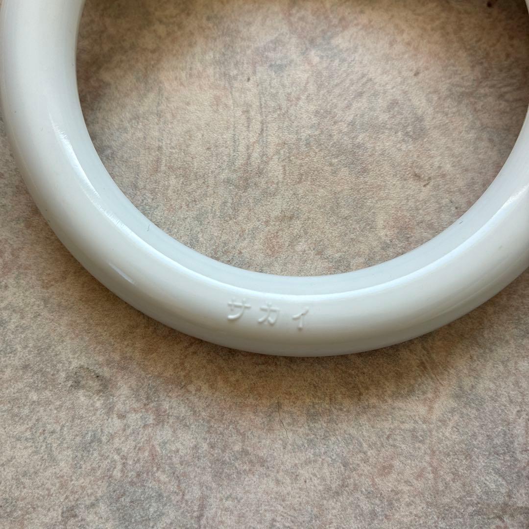 バス車両部品 吊り革 丸型 クリーム ブラウン グレー 希少 非売品