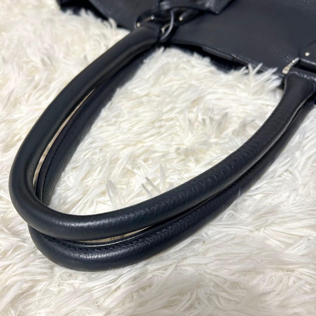 【専用ページ】未使用級　PELLE MORBIDA ビジネストートバッグネイビー