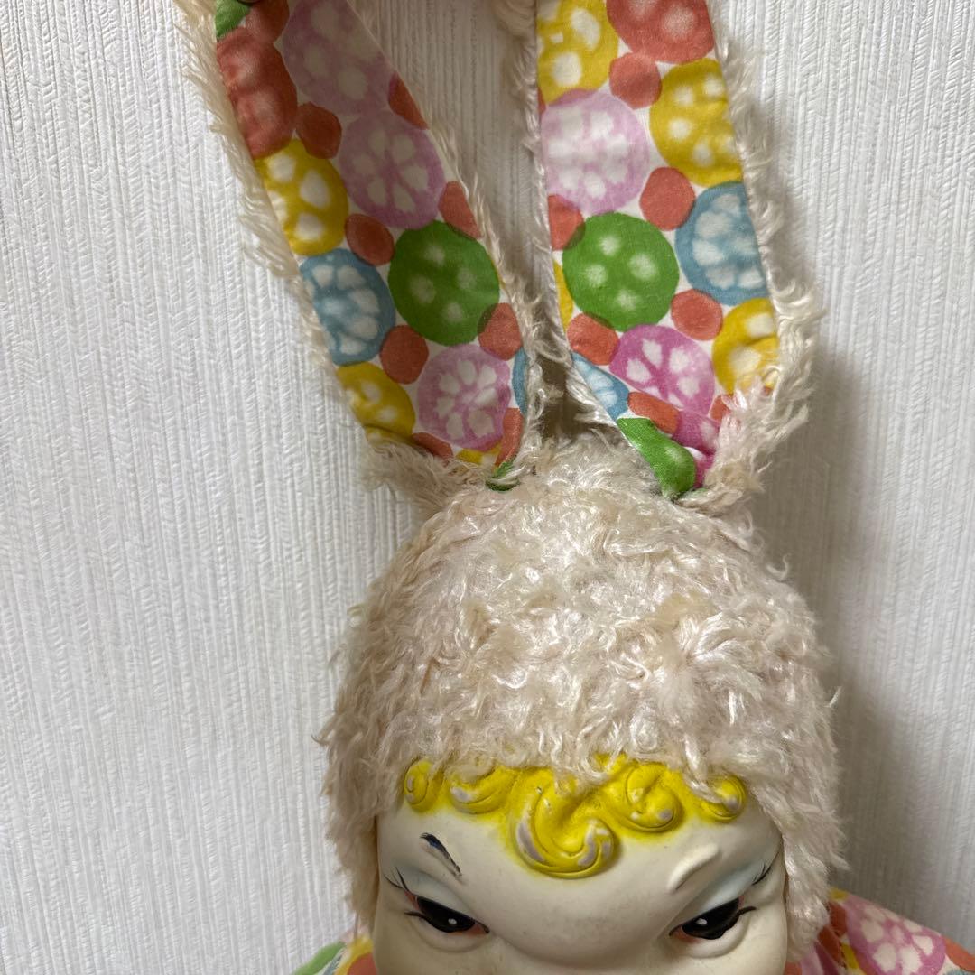 ラシュトン　うさぎ　バニー　ラバーフェイス　はビンテージ