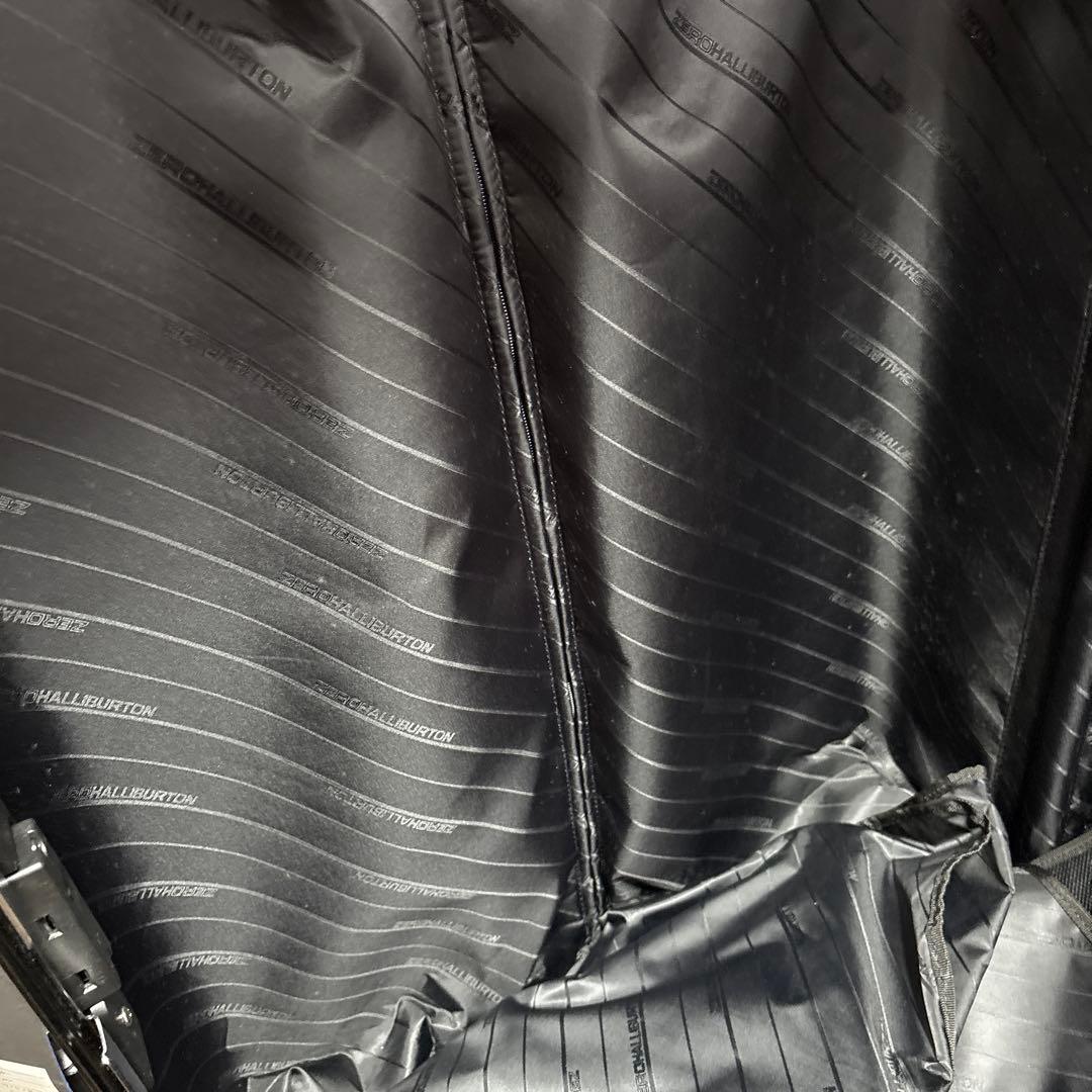 えでぃさま専用無骨なゼロハリバートンアルミ製スーツケースZRG28-BK 難あり