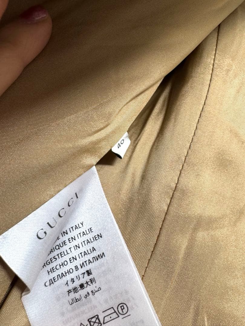 【GUCCI】グッチ　チェスターコート