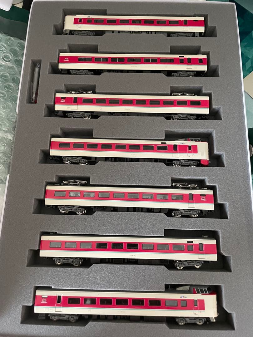 (即日発送！)381系特急やくもグレー台車7両セット