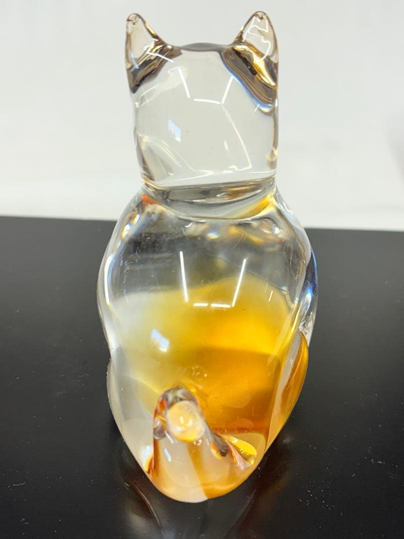 Multi Glass マルティグラス クリスタルガラス 猪 犬 鳥 干支 置物