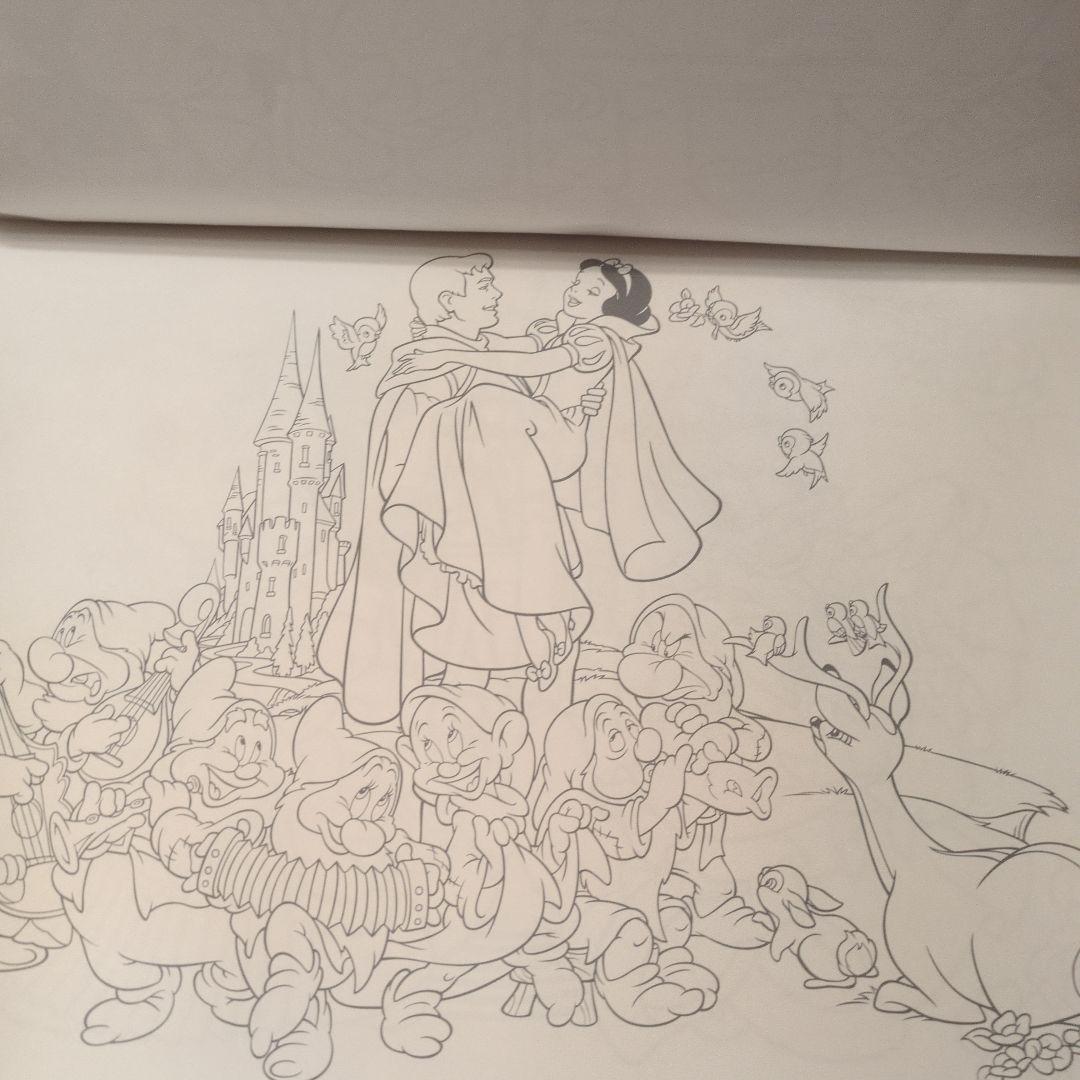 シール付きぬりえおえかきブック