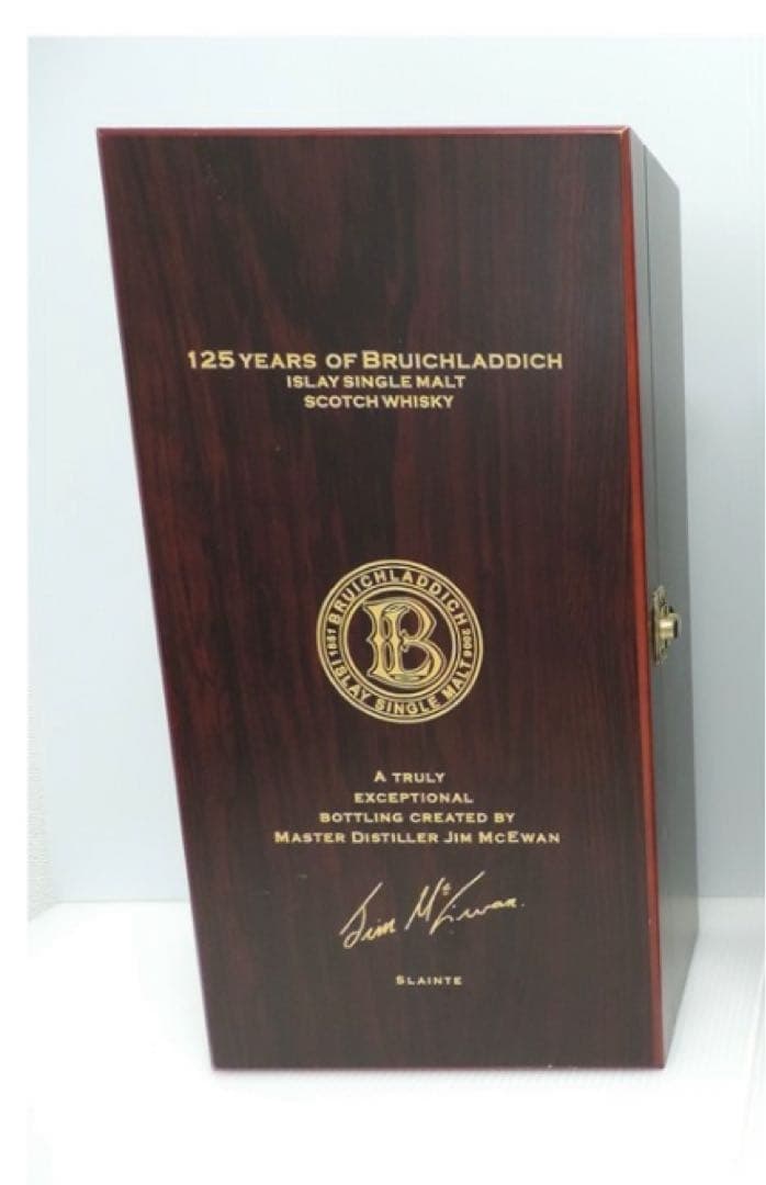 Bruichladdich 125周年記念 ウイスキー 空箱