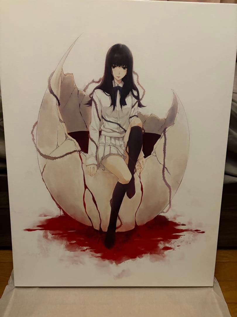 殻ノ少女　ジークレ版画　孵化