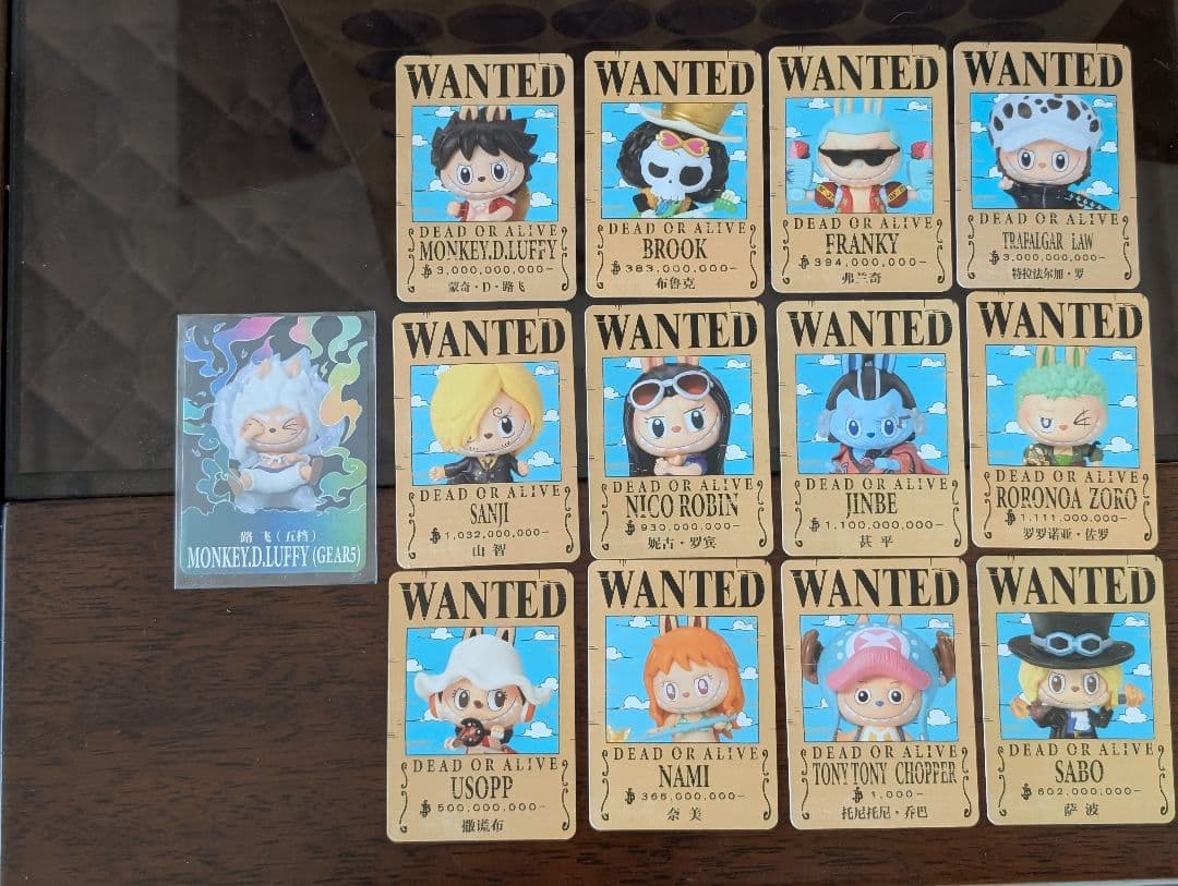 ワンピース ラブブ　シークレット含む13ピースコンプリートセット　正規品