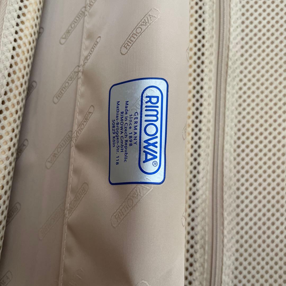 美品 RIMOWA サルサデラックス 87L オリエンタルレッド チェックインL