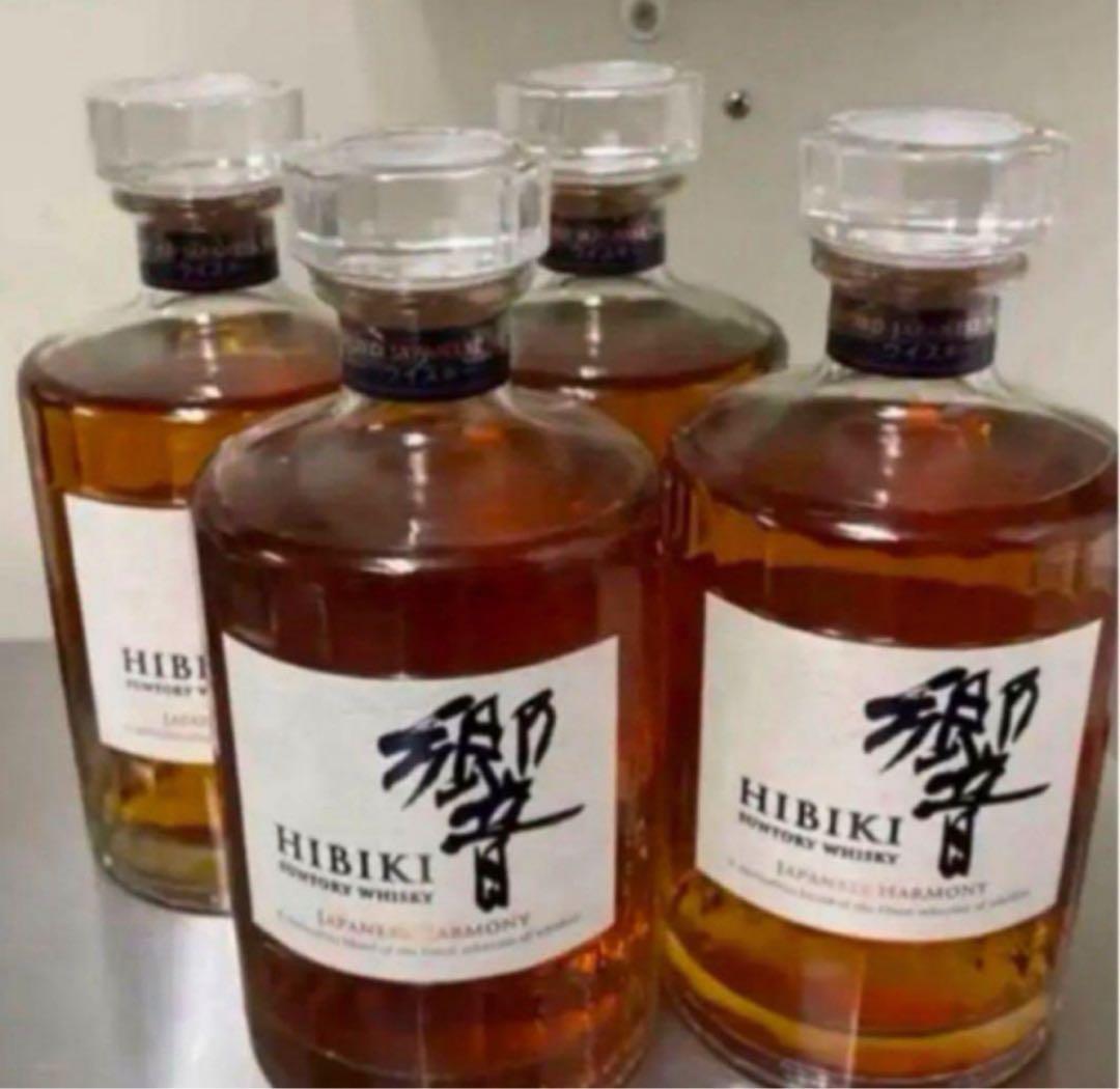 響Japanese Harmony ウイスキー　サントリー700ml 4本セット