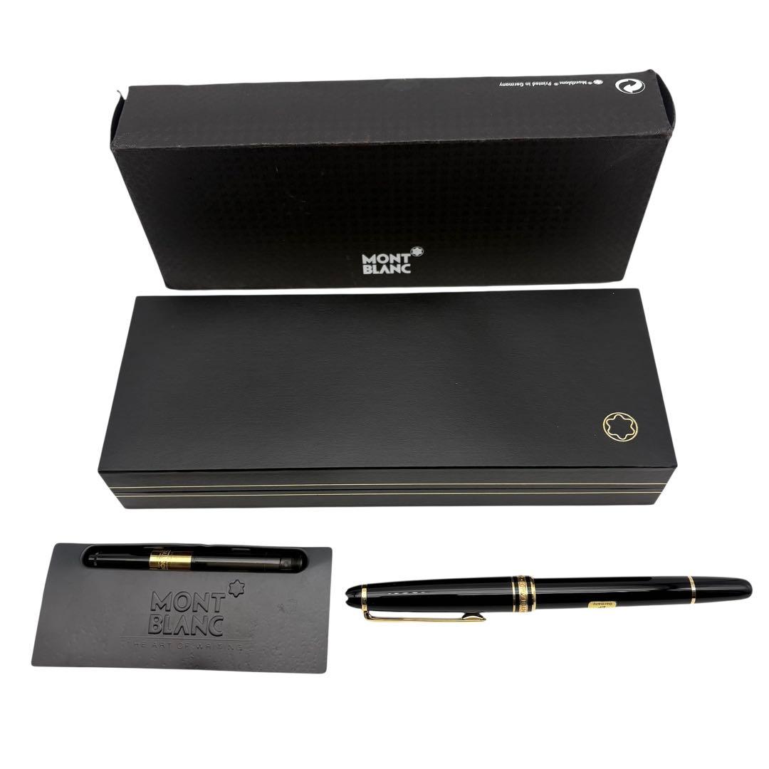 モンブラン 万年筆 マイスターシュテュック 4810 585 14K ブラック