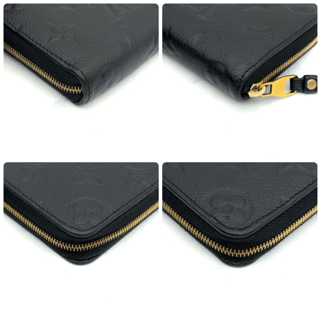 【最高級美品】ルイヴィトン アンプラント ジッピーパース モノグラム 黒