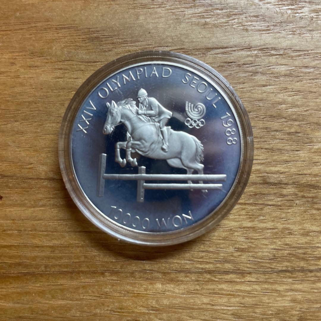 コ*ニ様 1988年ソウルオリンピック 記念硬貨セット