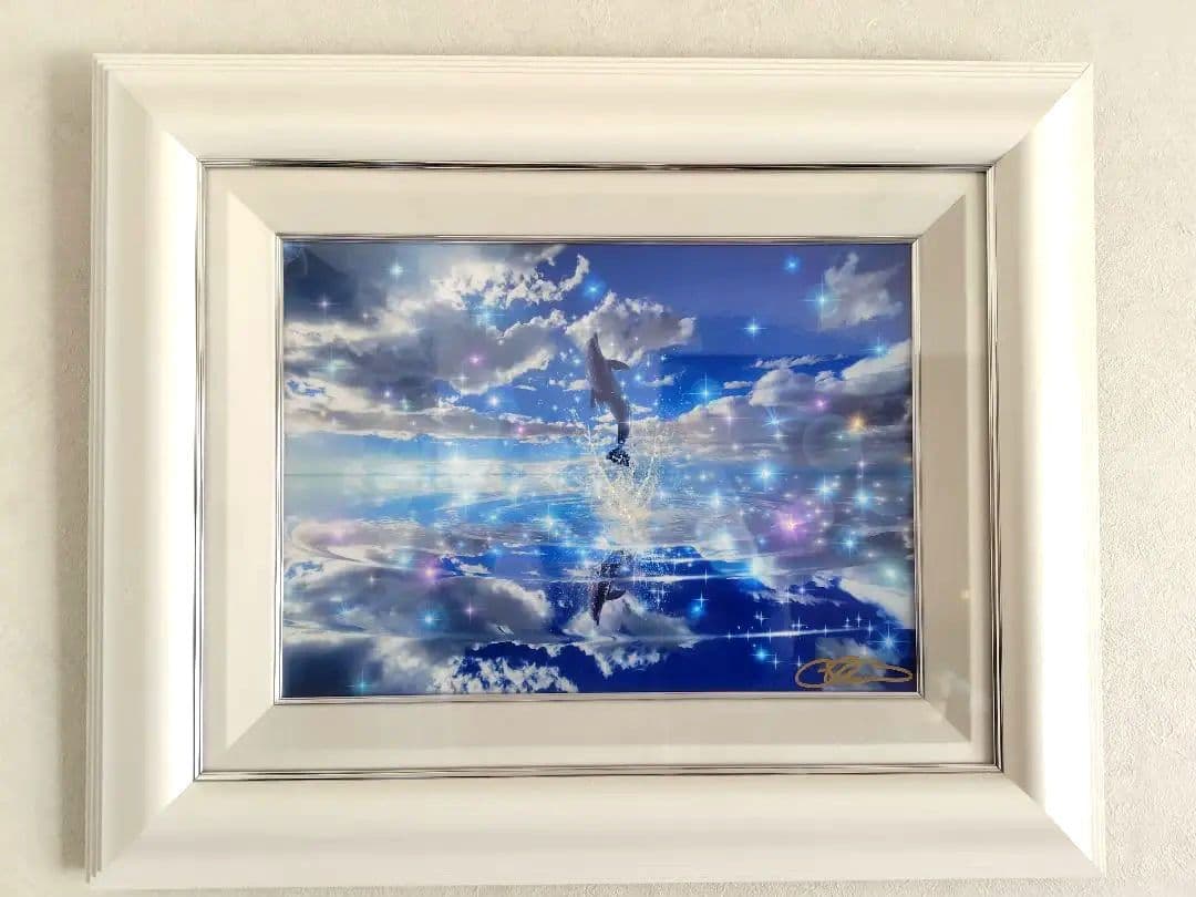 クリスチャン・ラッセン　版画　ザ ブルー・ヘブン(S)