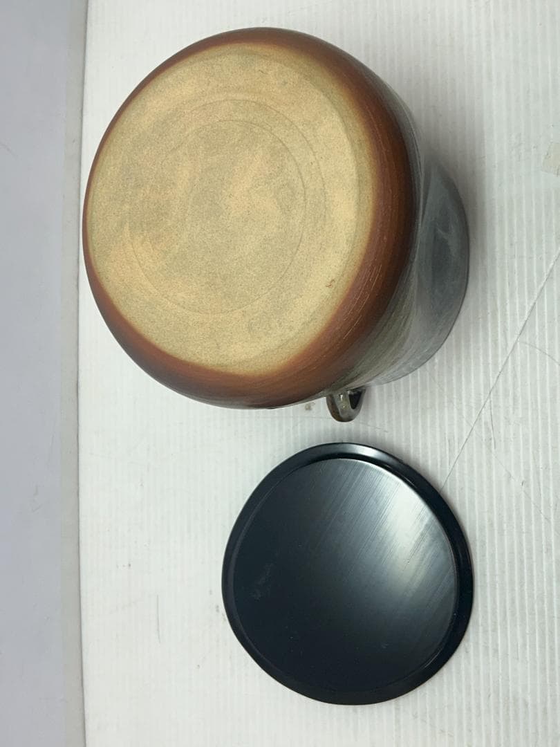 ★値下げ！★新品・未使用/高取焼/高級【亀井味楽　水差し】桐箱入り★