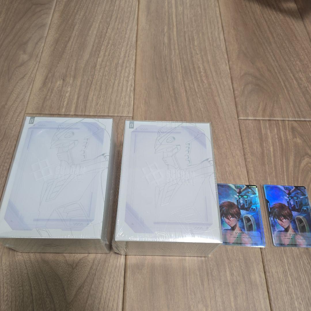 ガンダムカードゲーム　リミテッドBOX Ver.β×2　おまけ付