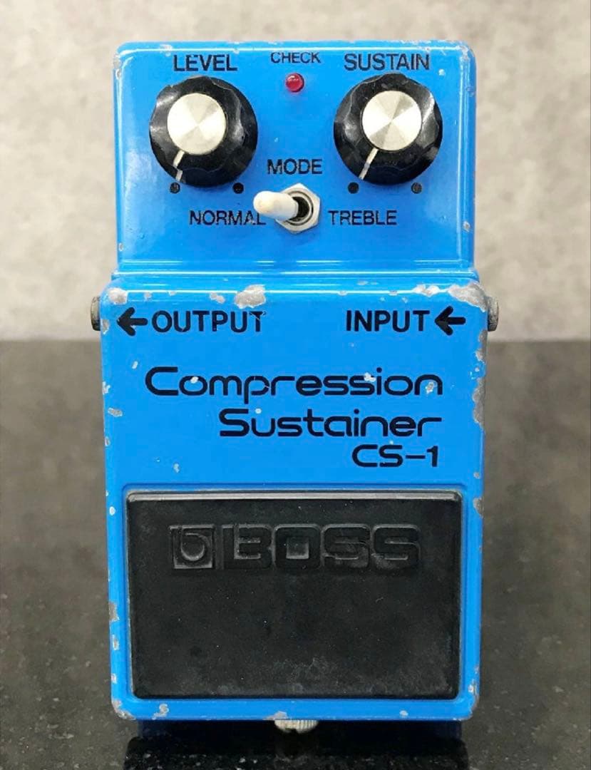 BOSS CS-1 銀ネジ 動作品 コンプ サスティナー comp mxr