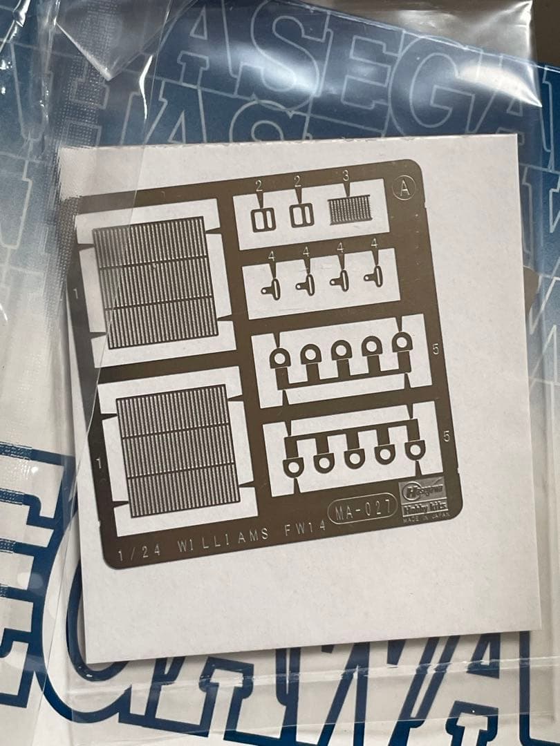 【値下げしました】ハセガワ　ウィリアムズFW14”スーパーディテール”新品