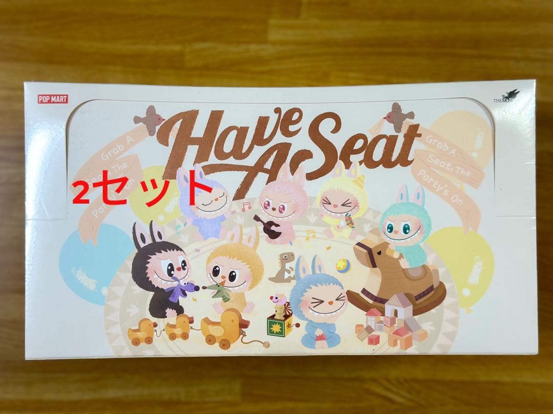 LABUBU THE MONSTERS Have A Seat 2 セット