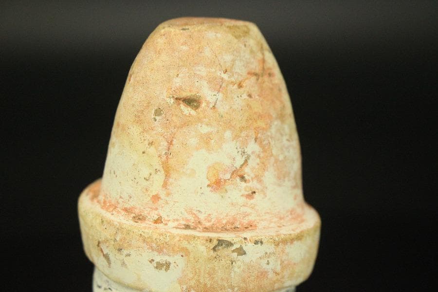 中国美術 唐三彩 宦官 俑 置物 高47cm(LC368)