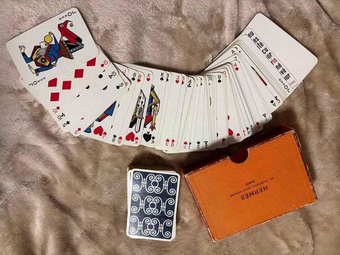 HERMES エルメス　トランプセット　ヴィンテージ　レア