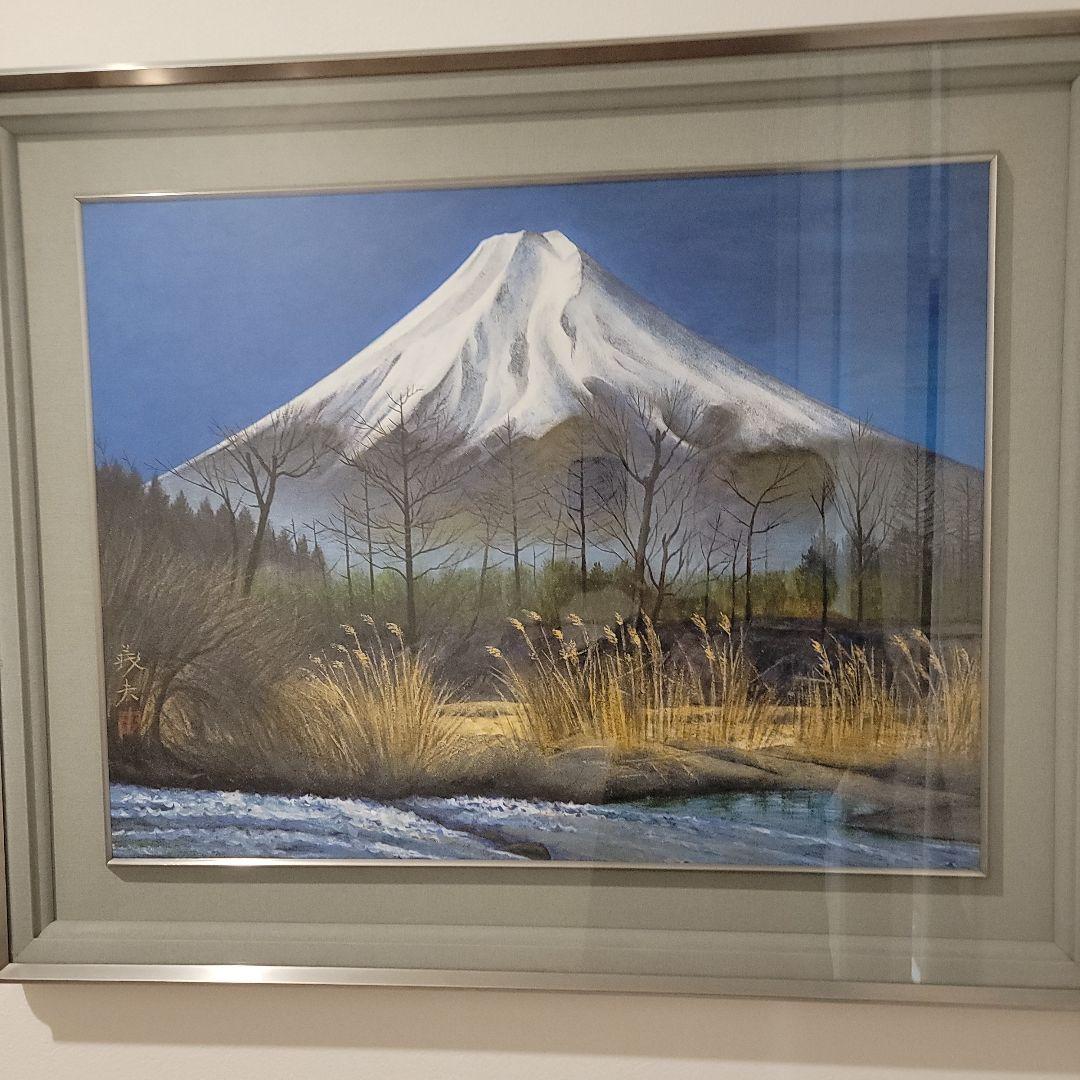 富士山 絵画