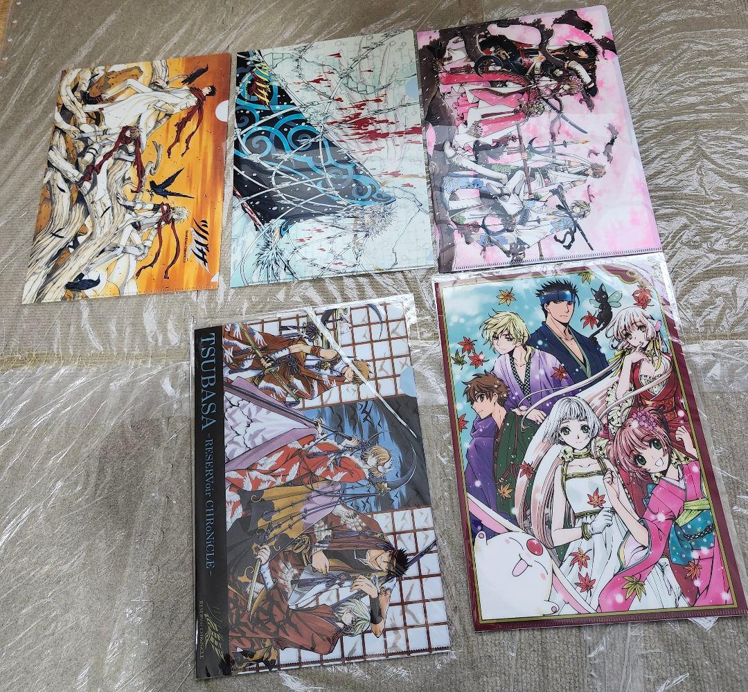 CLAMP　ツバサ　HOLiC　CLAMPfes　京まふ　クリアファイルセット