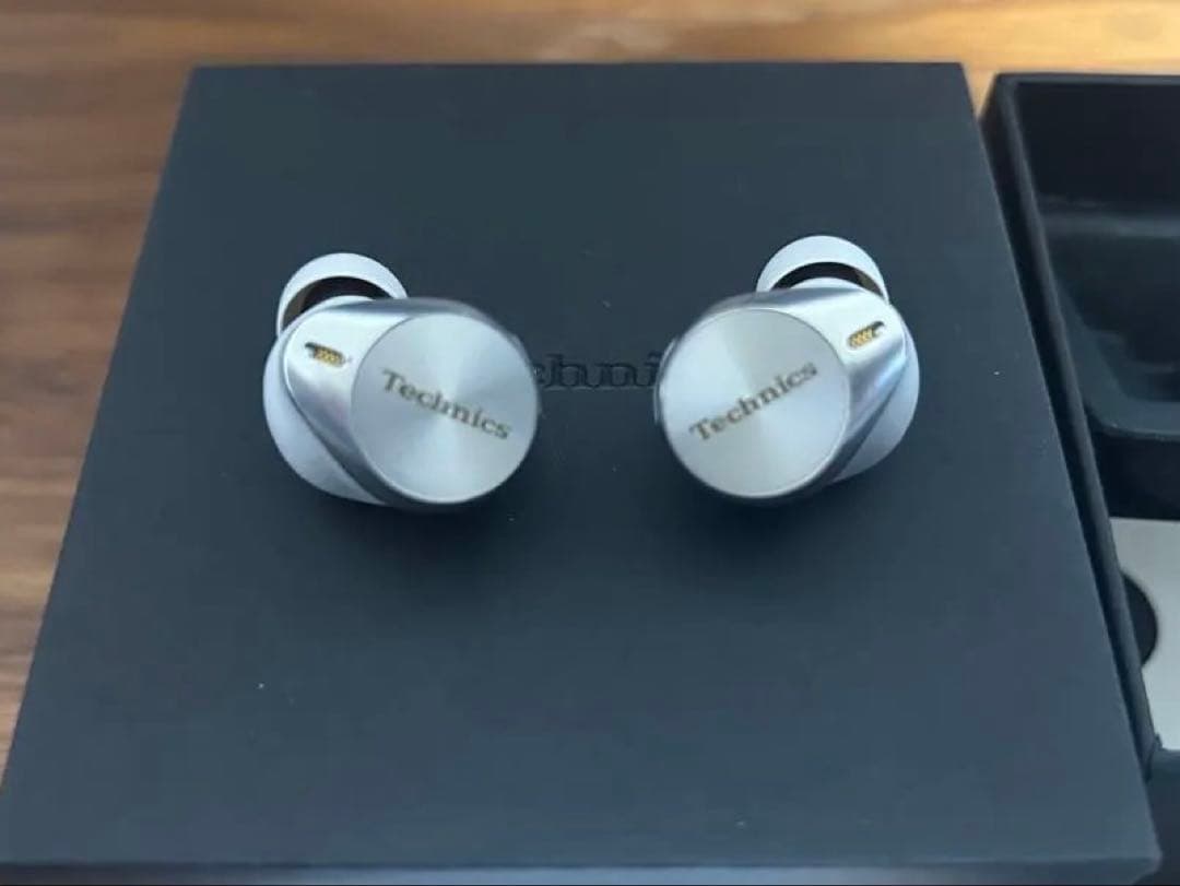 (充電ケース無し)Technics AZ80 ワイヤレスイヤホン シルバー