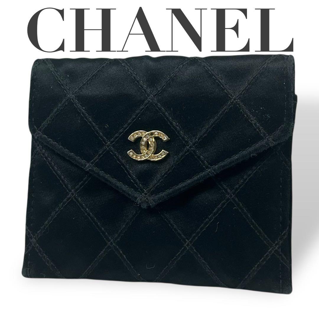 4816 CHANEL シャネル ケース ココマーク ブラック