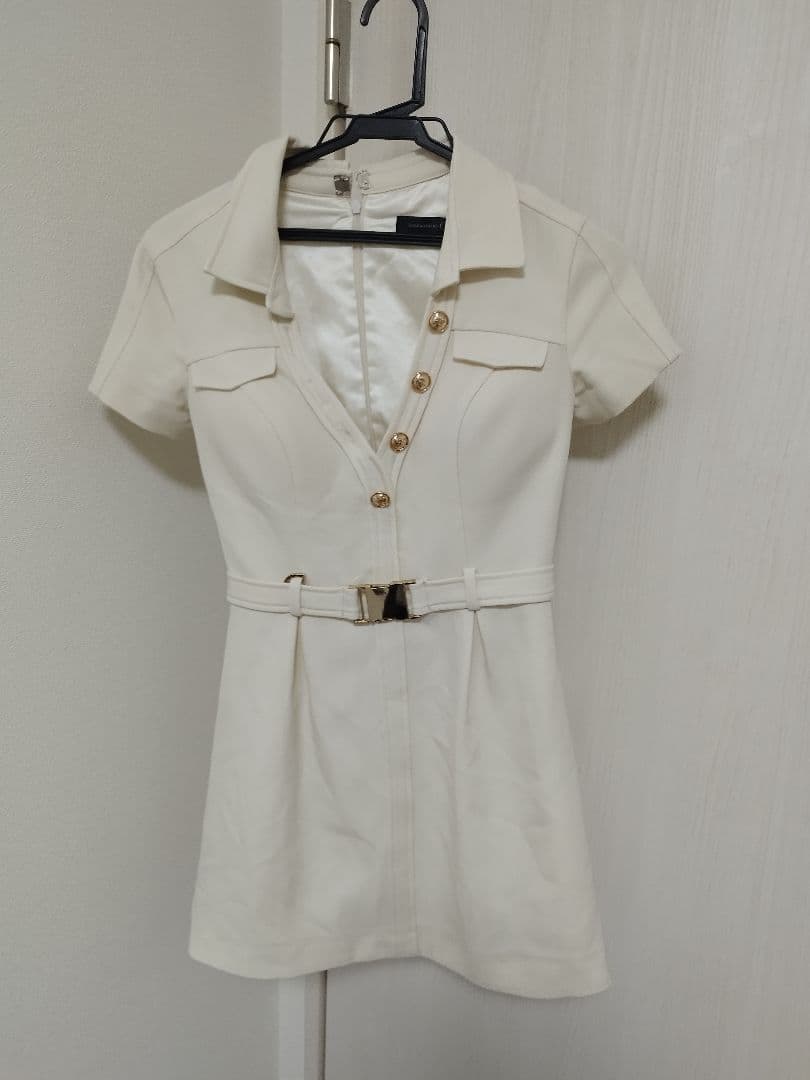 【あい】ROBE de FLEURS Glossy アイボリードレス