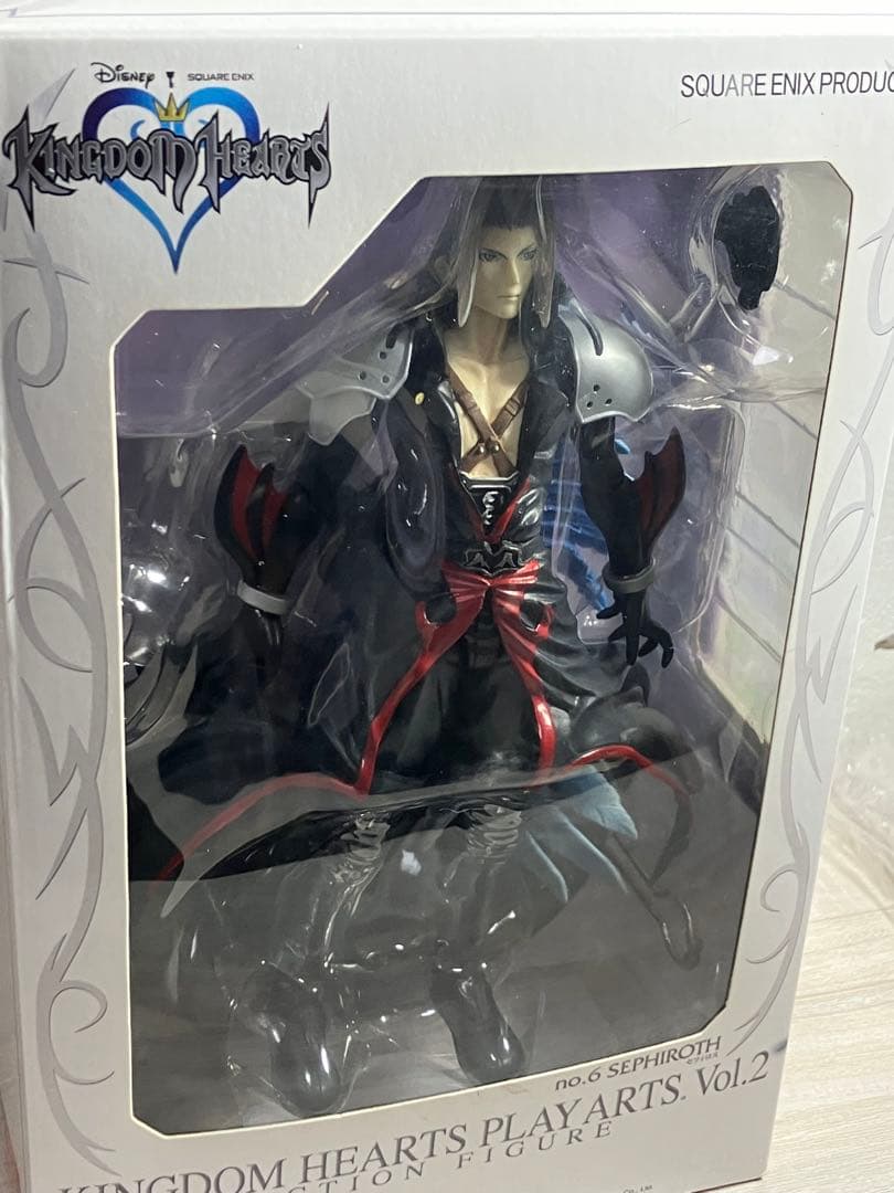 キングダムハーツ クラウド セフィロス フィギュア プレイアーツvol.2