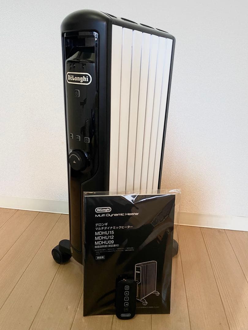 【たのメル便】デロンギ マルチダイナミックヒーター MDHU09-BKブラック