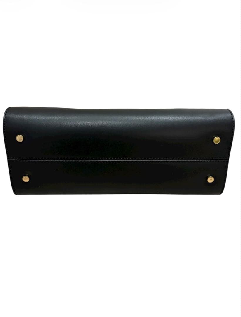 希少　AULENTTI オウレンティ バンブーハンドル レザー 2way 黒